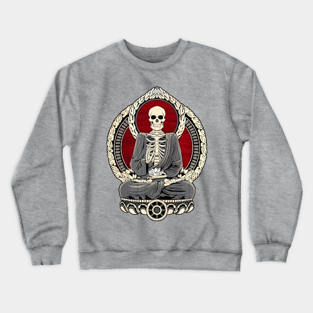 Starving Buddha Crewneck Sweatshirt by GAz